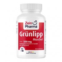 Экстракт зеленогубых мидий GRÜNLIPPMUSCHEL MIT 2% GAG u.27% Omega-3-Fettsäure 90 шт Zein Pharma